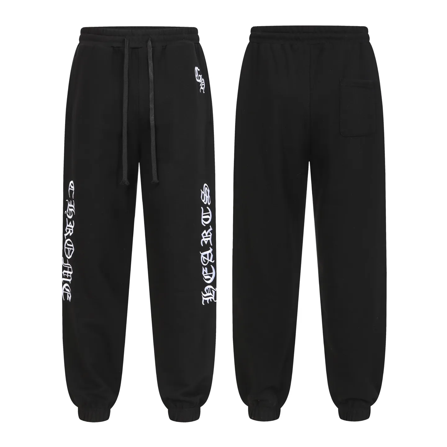P280 #W5007 Cross-border model. Those who pursue quality should not place an order. -Chrome Hearts/Chrome Hearts Sanskrit letter embroidered trousers, casual pants and sweatpants -High weight, high density and high quality. The wool is soft, delicate and skin-friendly. It feels soft and silky. It has excellent warmth and skin-friendly properties.